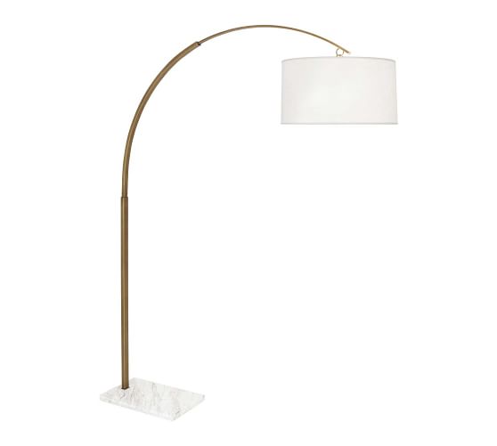 Moore Marble Floor Lamp (81") Pottery Barn