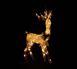 Lit Reindeer - Set of 2