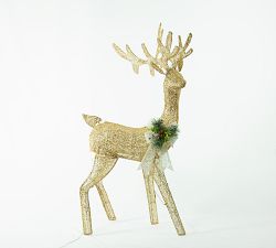 Lit Reindeer - Set of 2