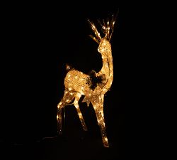 Lit Reindeer - Set of 2