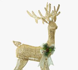 Lit Reindeer - Set of 2