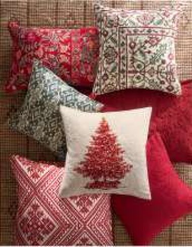 Holiday Pillows &amp; Throws