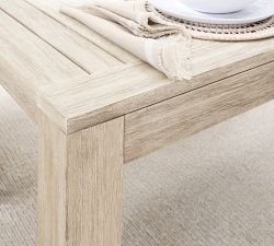 Indio Eucalyptus Extending Outdoor Dining Table (61&quot;-86&quot;)