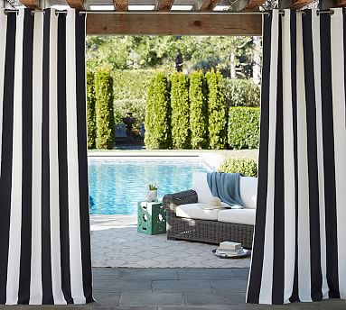 Sunbrella outdoor curtains 6 panels fashion