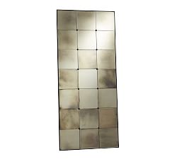 Markle Antique Glass Floor Mirror