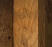 Natural Brown Guanacaste Wood and Iron Foosball Table