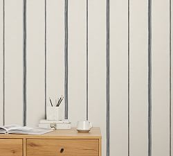 Ticking Striped Wallpaper