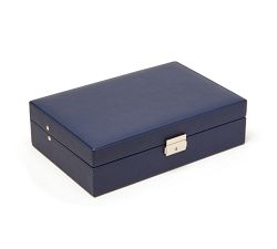 Kennedy Vegan Leather Single Hinged Jewelry Box