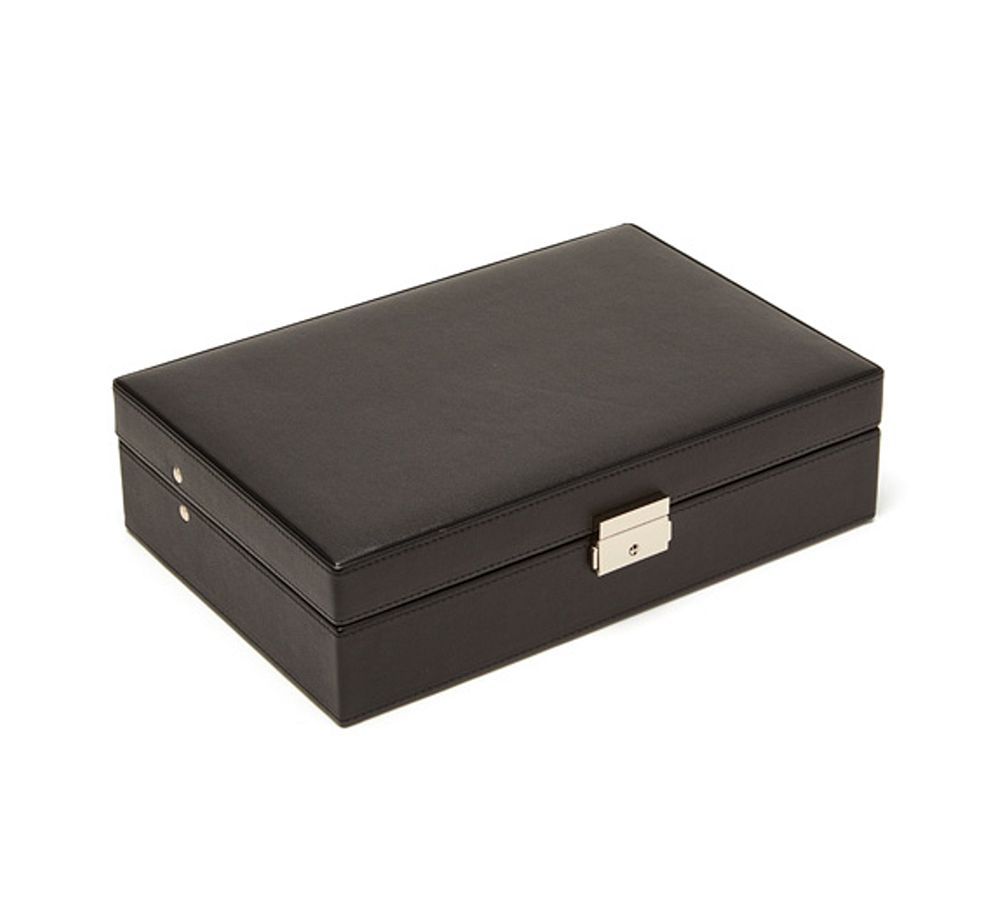 Kennedy Vegan Leather Single Hinged Jewelry Box