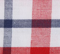 Americana Plaid Cotton Napkins - Set of 6