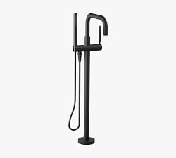 Kohler Purist&#174; Floor Mounted Tub Filler with Handshower