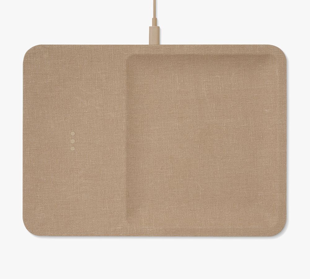 Courant Catch:3 Essentials Wireless Charging Tray - Camel