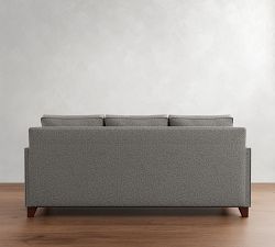 Cameron Square Arm Sleeper Sofa with Memory Foam Mattress (54&quot;&ndash;86&quot;)