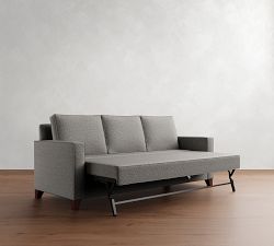 Cameron Square Arm Pull-Up Platform Sleeper Sofa (91&quot;)