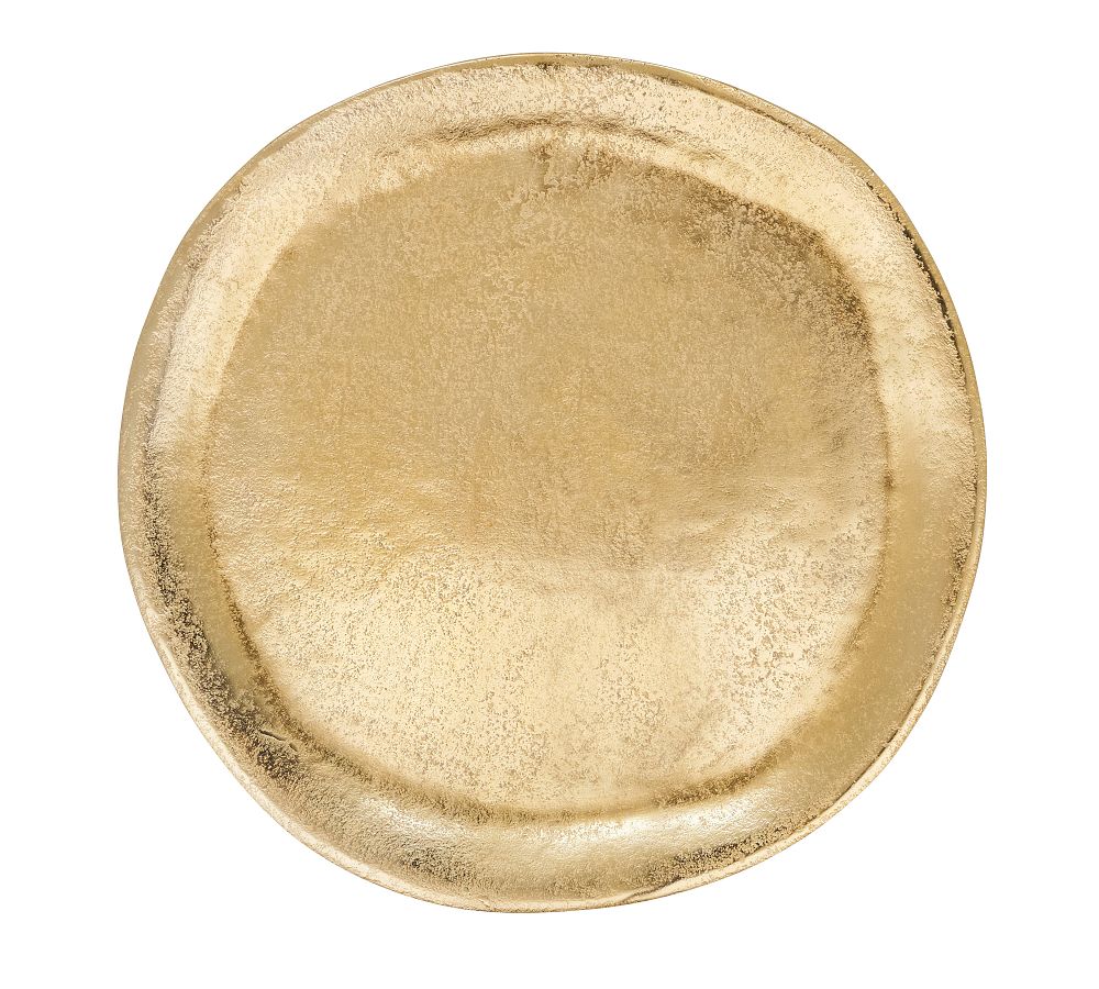 Aluminum Charger Plate, Set of 4