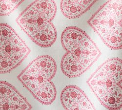 Heart Organic Cotton Tablecloth