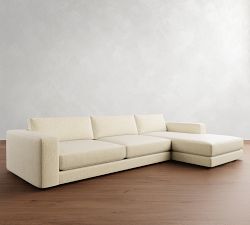 Carmel Lounge Chaise Sectional (113&quot;&ndash;135&quot;)