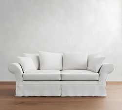 Charleston Slipcovered Sofa (71&quot;&ndash;96&quot;)