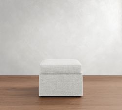 Cameron Slipcovered Ottoman