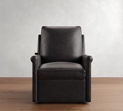 Tyler Roll Arm Leather Power Lift Recliner