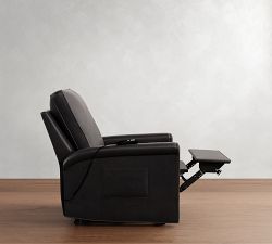 Tyler Roll Arm Leather Power Lift Recliner