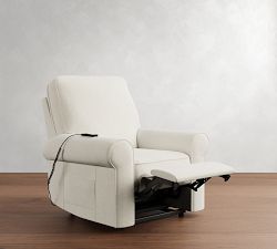 PB Comfort Roll Arm Power Lift Recliner with Massage &amp; Heat