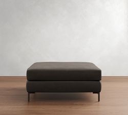 Jake Leather Sectional Ottoman