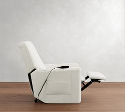 Irving Square Arm Power Lift Recliner