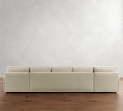 Pearce Square Arm Double Chaise Sectional (126&quot;&ndash;176&quot;)