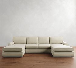 Pearce Square Arm Double Chaise Sectional (126&quot;&ndash;176&quot;)