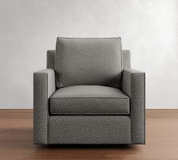 Cameron Square Arm Swivel Chair