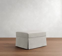 PB Comfort Slipcovered Ottoman