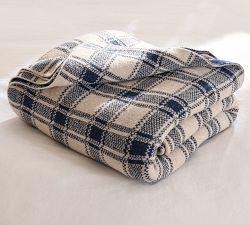 Heathered Check Blanket