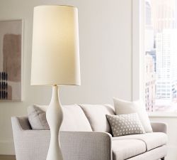 Dina Ceramic Floor Lamp (58&quot;)