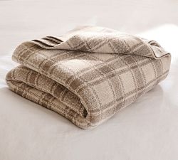 Heathered Check Blanket