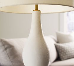 Dina Ceramic Floor Lamp (58&quot;)