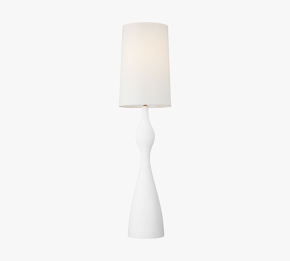 Dina Ceramic Floor Lamp (58&quot;)