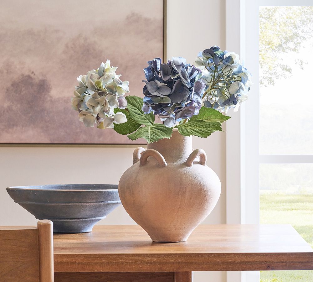 Faux Blue Hydrangea Bundle