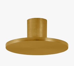 Ellen Linen Flush Mount (14&quot;)