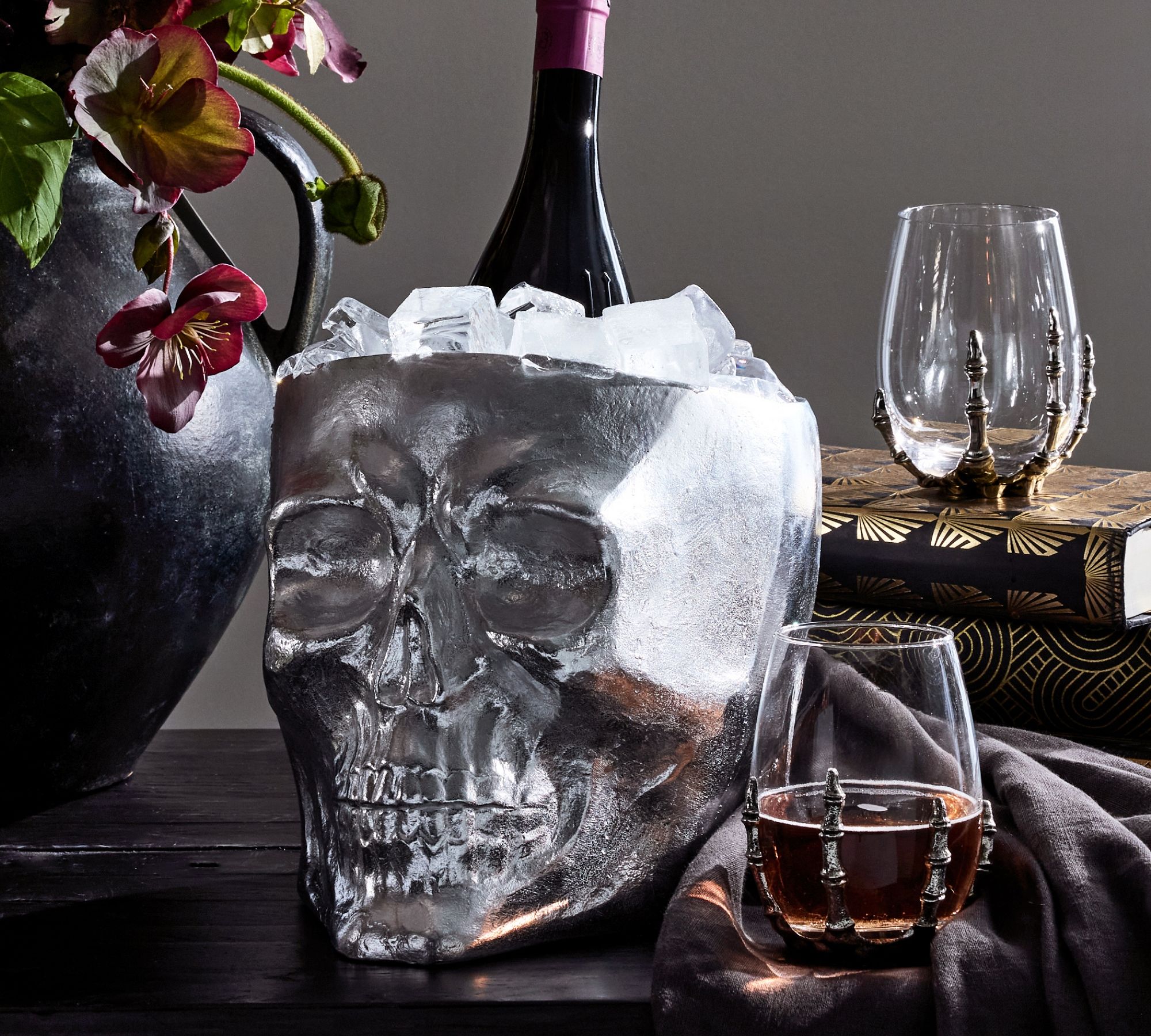 Alt image 1 for Skull Wine Chiller