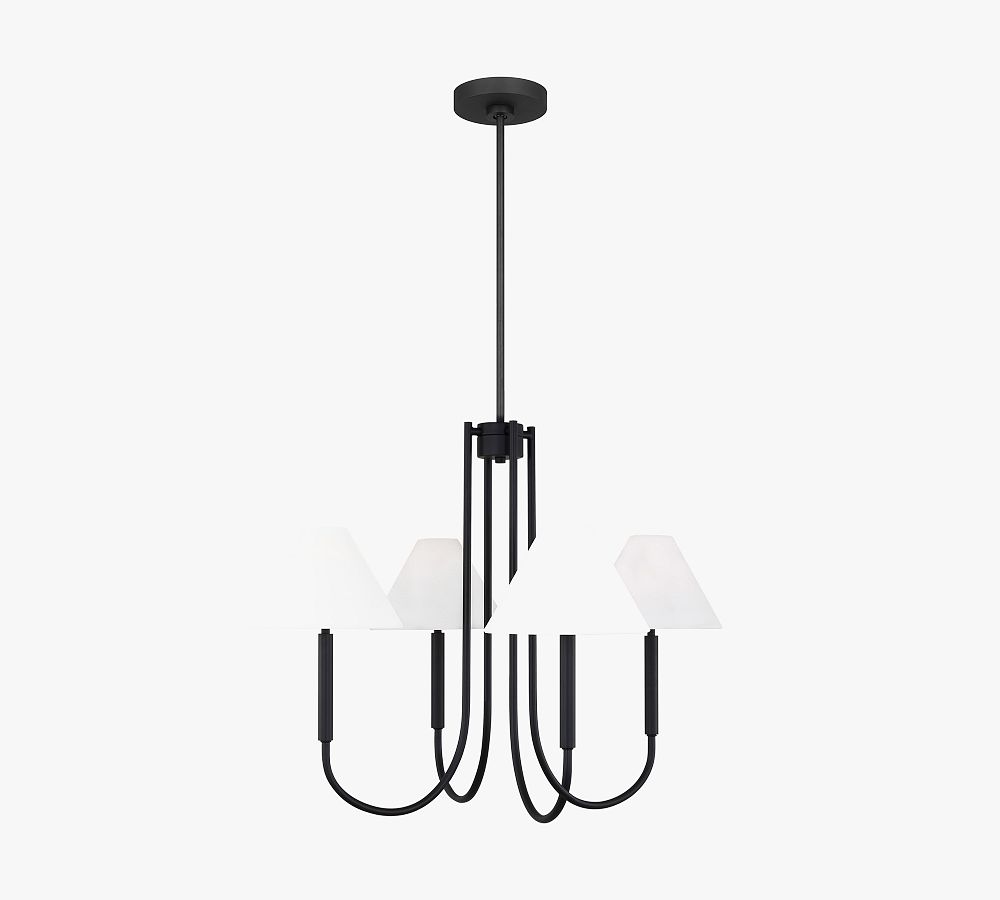 Zimmerman Metal Chandelier (30"38") Pottery Barn