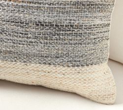 Carlow Textured Outdoor Lumbar Pillow