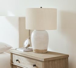 Miller Ceramic Table Lamp (25&quot;-37&quot;)