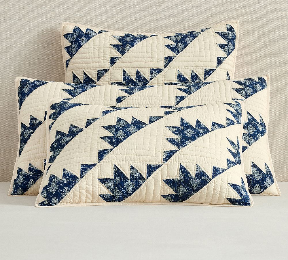 Lucia Quilted Shams | Pottery Barn
