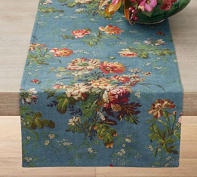 Meadow Flowers and Wildlife, Table Runner, Table high quality Topper, Wall Hanging, Centerpiece, Gift, Embroidered, Quilted