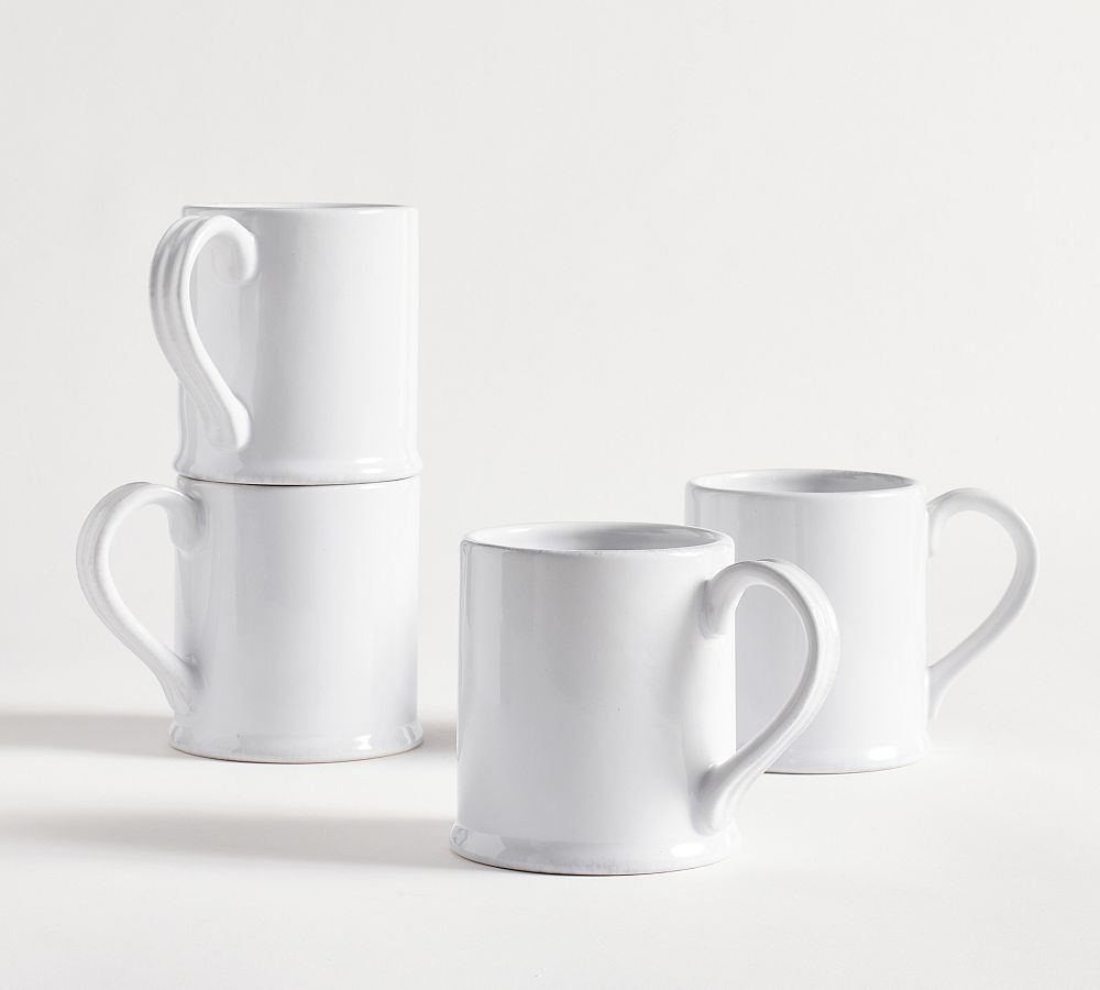 Pottery Barn Arles Mugs - Set of 4