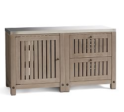 Abbott Ultimate Outdoor Kitchen Set, Gray Wash