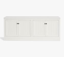 Aubrey 72" Media Console, Dutch White