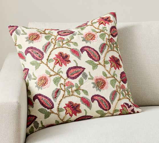 Sinclair Embroidered Pillow