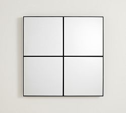 Hayes Paned Square Mirror